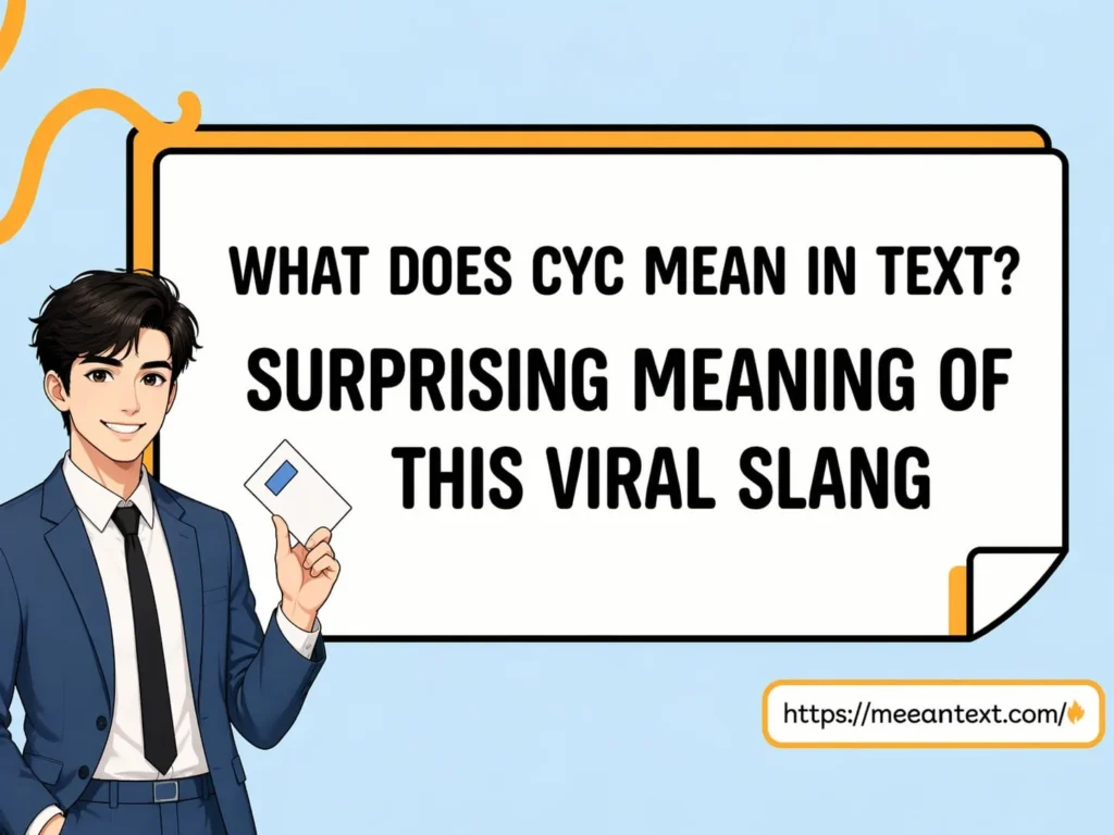 what cyc mean in text