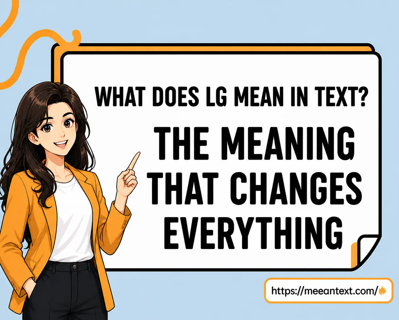 lg mean in text
