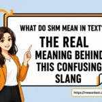 what do shm mean in text