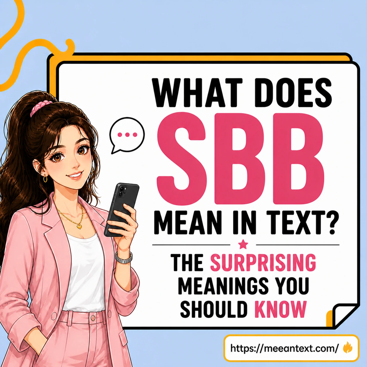what does sbb mean in text