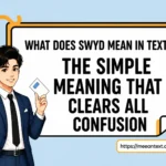 what does swyd mean in text
