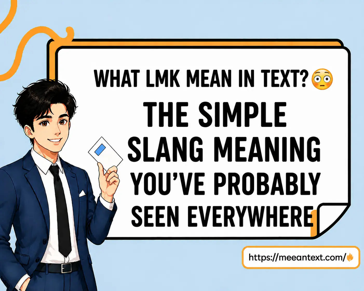 what lmk mean in text