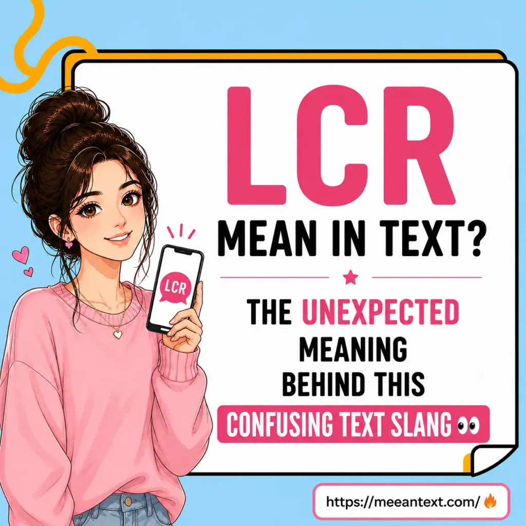 lcr mean in text