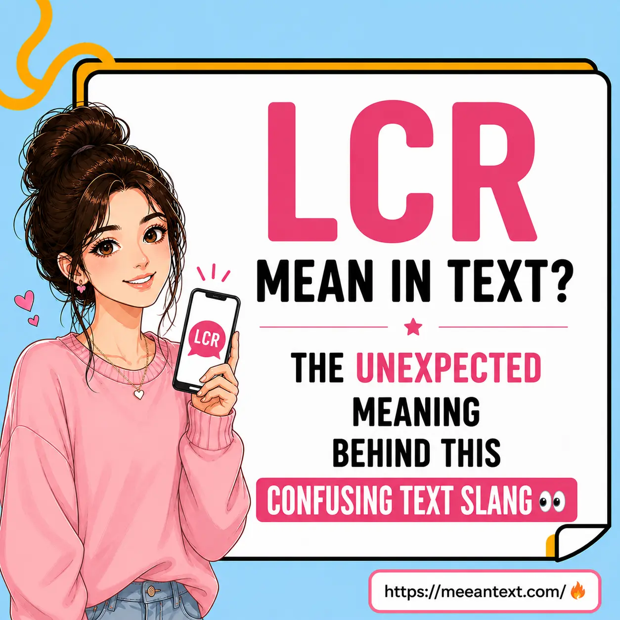 lcr mean in text