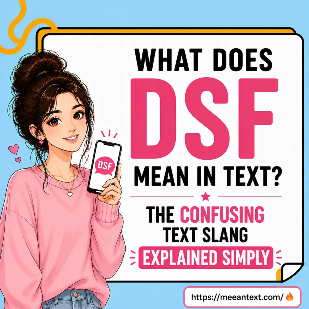 what does dsf mean in text
