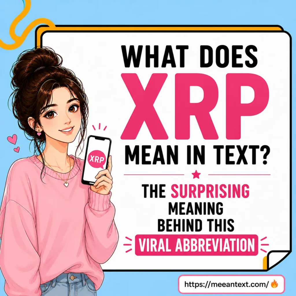 what does xrp mean in text