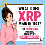 what does xrp mean in text