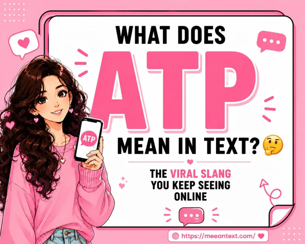 what does atp mean in text