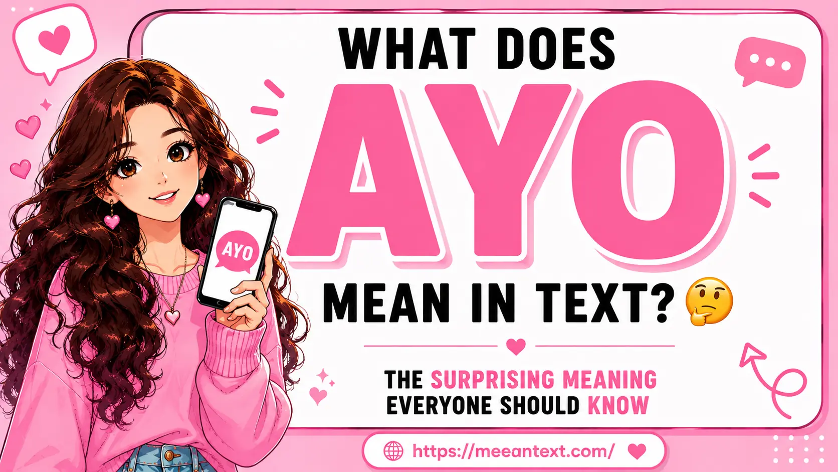what does ayo mean in text