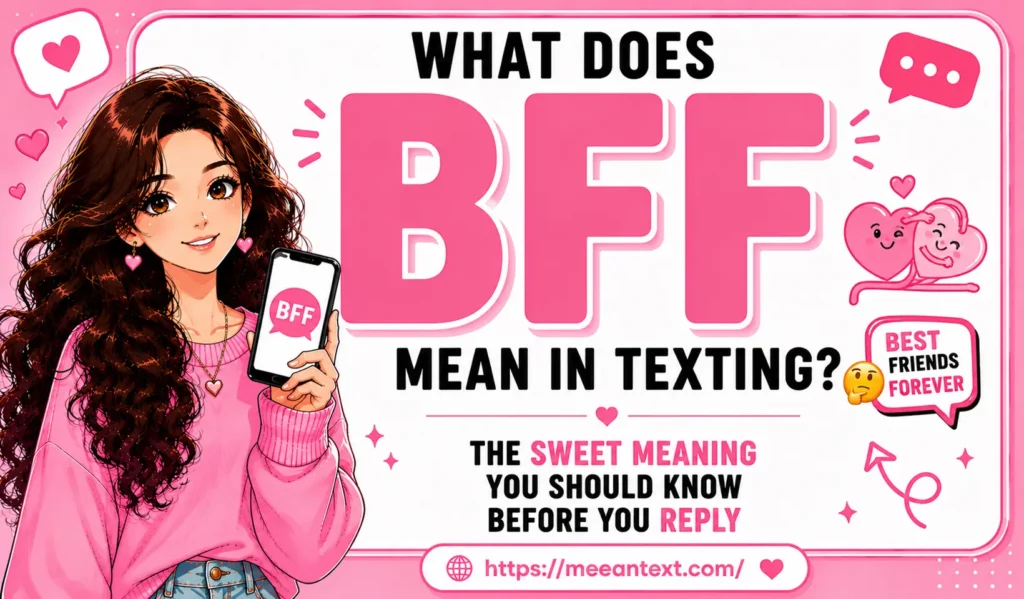 what does bff mean in texting