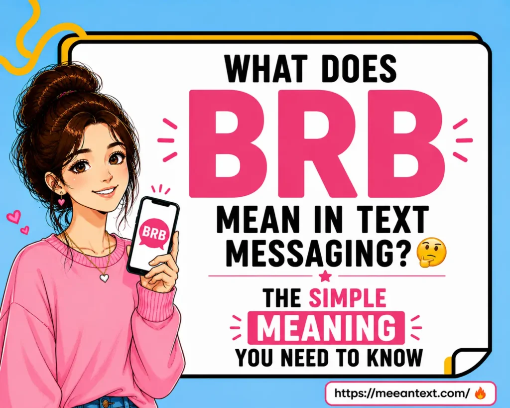 what does brb mean in text messaging