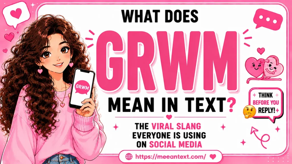 what does grwm mean in text