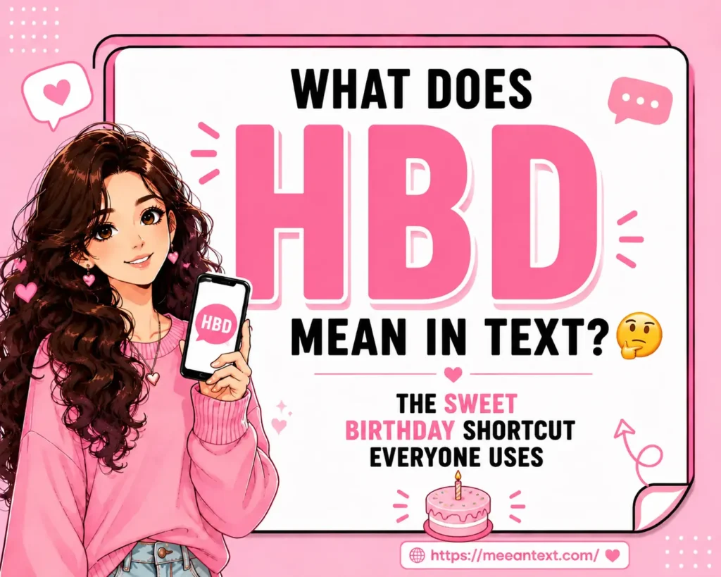 what does hbd mean in a text