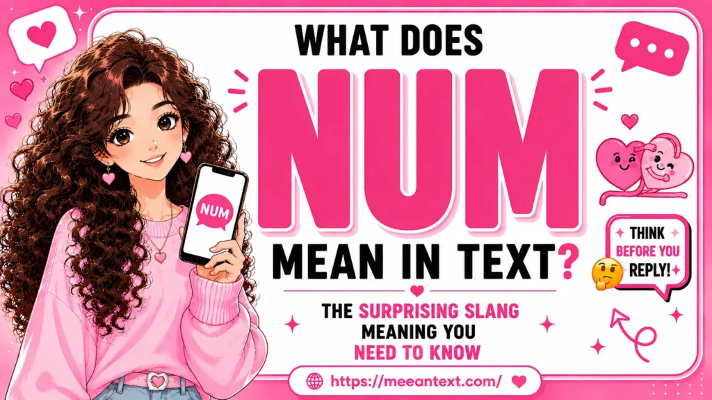 what does num mean in text