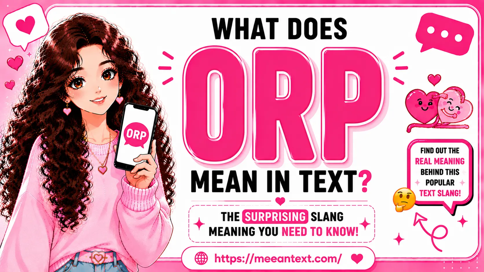 what does orp mean in text