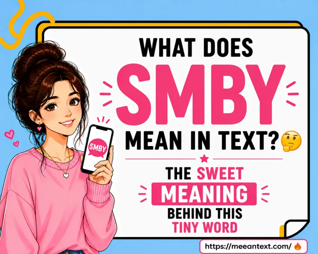 what does smby mean in text