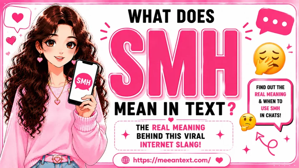 what does smh mean in text