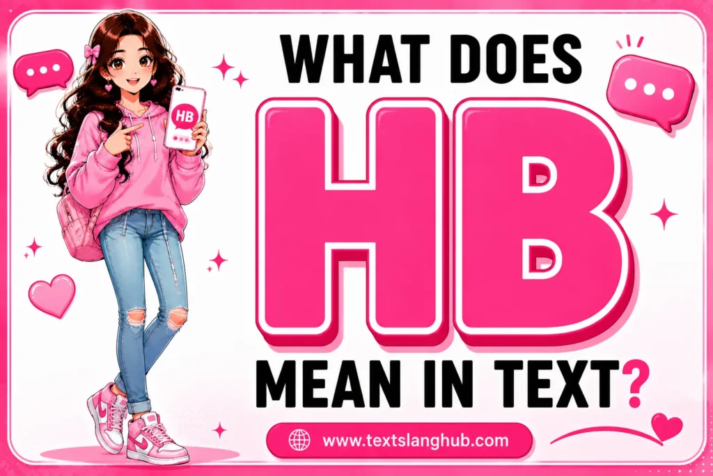 HB in text commonly means “Happy Birthday.” It is a casual abbreviation used in texts, social-media comments, DMs, and birthday posts to wish someone well.