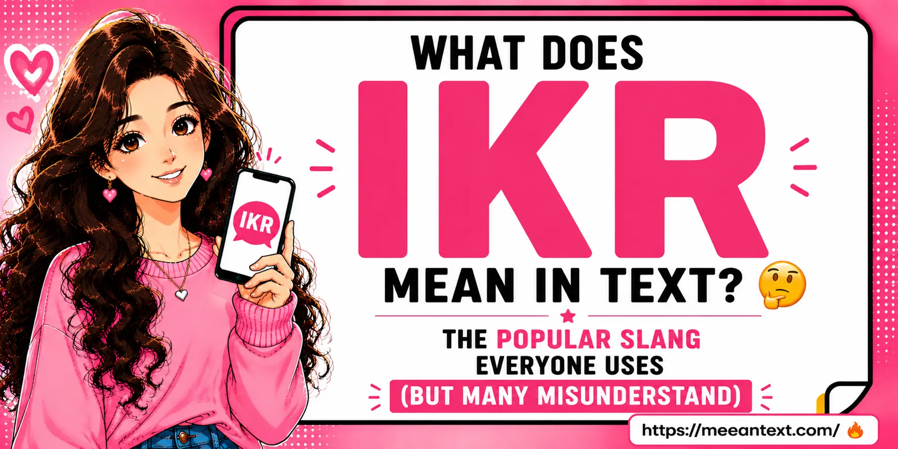 IKR stands for "I Know, Right?" in texting. It is used to express strong agreement with someone's opinion or statement and is commonly seen in text messages, social media, and online chats.