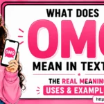 OMG means “Oh My God.” In texting, it is commonly used to express surprise, shock, excitement, disbelief, admiration, or another strong emotional reaction.