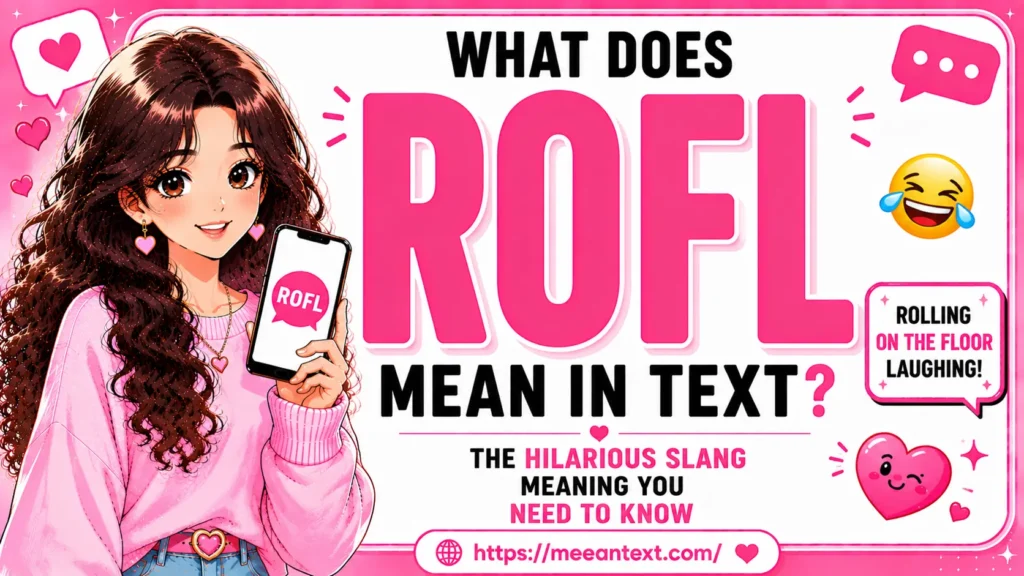 what does rofl mean in text