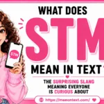 what does stm mean in text