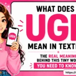 what does ugh mean in texting