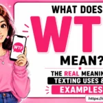 WTF means “What the f*?”** It is an informal texting and internet abbreviation used to express shock, confusion, disbelief, frustration, anger, or surprise.
